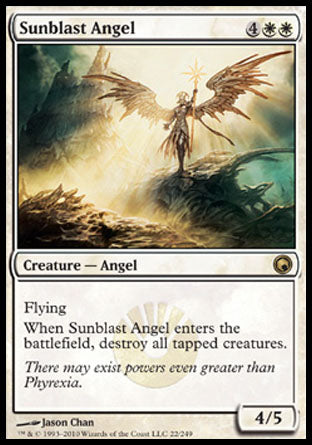 Sunblast Angel (Scars of Mirrodin) Near Mint Foil