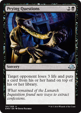 Prying Questions (Eldritch Moon) Near Mint