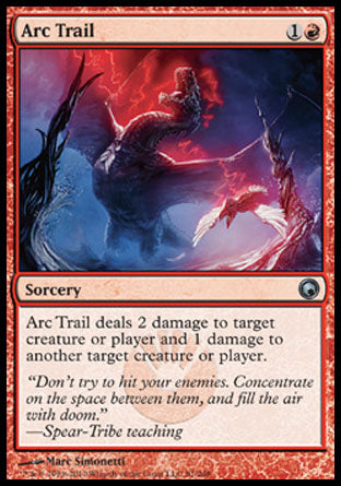 Arc Trail (Scars of Mirrodin) Light Play Foil