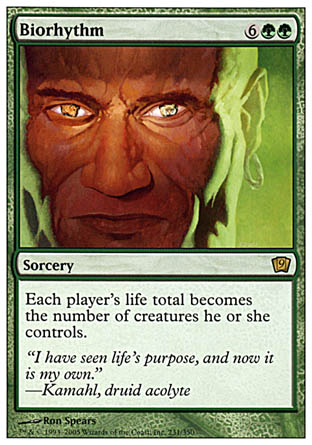 Biorhythm (9th Edition) Near Mint Foil