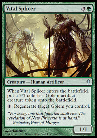 Vital Splicer (New Phyrexia) Near Mint