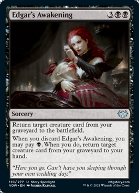 Edgar's Awakening (Innistrad: Crimson Vow) Near Mint