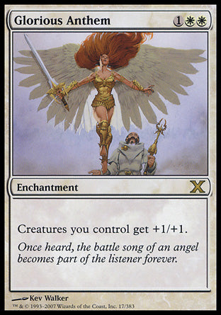 Glorious Anthem (10th Edition) Light Play