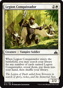 Legion Conquistador (Rivals of Ixalan) Near Mint