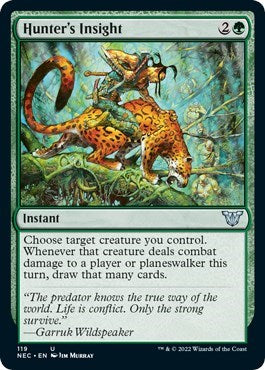 Hunter's Insight (Commander: Kamigawa: Neon Dynasty) Near Mint