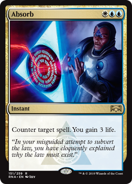 Absorb (Ravnica Allegiance) Near Mint