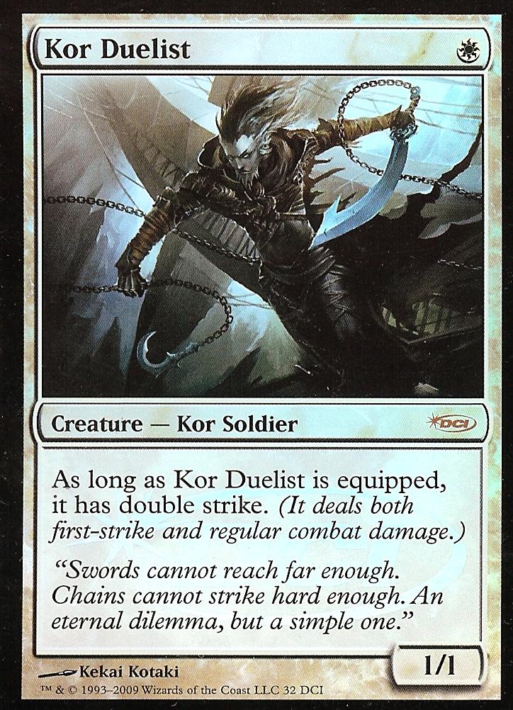 Kor Duelist (WPN Foil) (Promotional Cards) Near Mint Foil