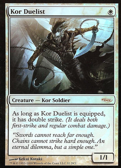 Kor Duelist (WPN Foil) (Promotional Cards) Near Mint Foil