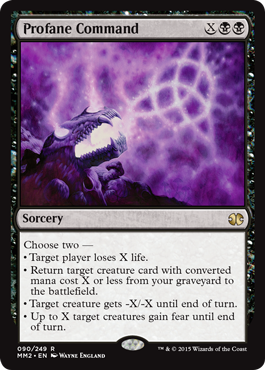 Profane Command (Modern Masters 2015) Near Mint
