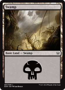 Swamp (67) (Duel Decks: Nissa vs Ob Nixilis) Near Mint