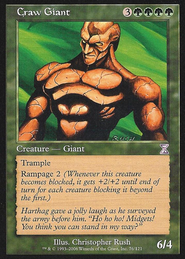 Craw Giant (Time Spiral Time Shifted) Near Mint Japanese