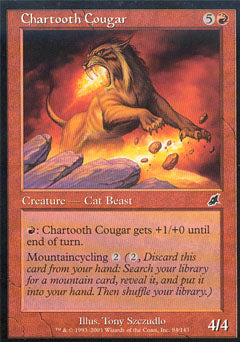 Chartooth Cougar (Scourge) Near Mint Foil