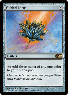 Gilded Lotus (Magic 2013 Core Set) Near Mint Foil