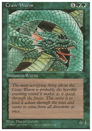 Craw Wurm (4th Edition) Good