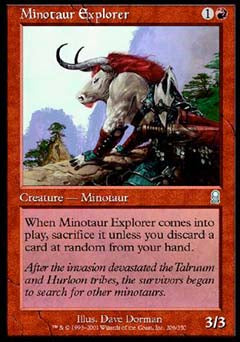 Minotaur Explorer (Odyssey) Near Mint