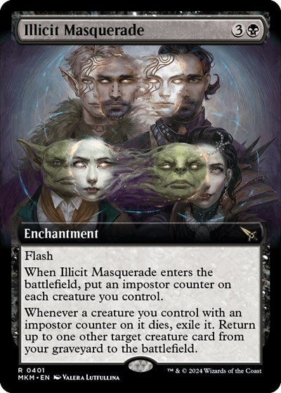Illicit Masquerade (Extended Art) (Murders at Karlov Manor) Near Mint