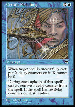 Ertai's Meddling (Tempest) Light Play