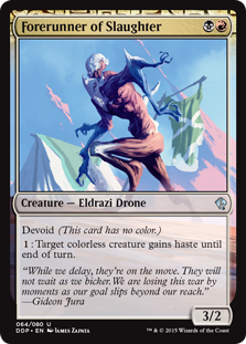 Forerunner of Slaughter (Duel Decks: Zendikar vs Eldrazi) Near Mint