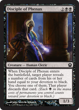 Disciple of Phenax (Theros) Near Mint Foil