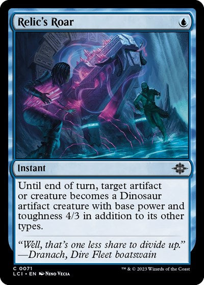 Relic's Roar (The Lost Caverns of Ixalan) Near Mint
