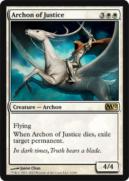 Archon of Justice (Magic 2012 Core Set) Near Mint Foil