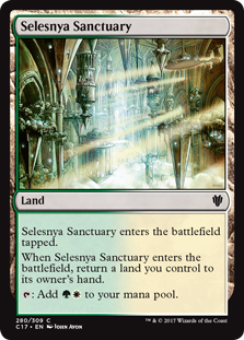 Selesnya Sanctuary (Commander 2017) Near Mint