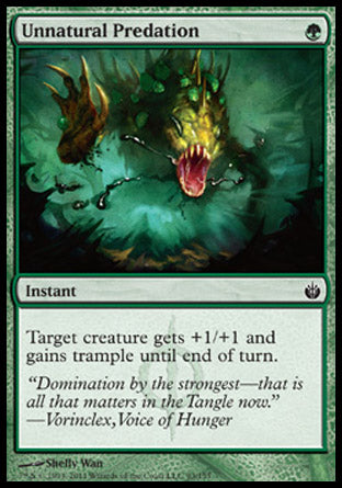 Unnatural Predation (Mirrodin Besieged) Near Mint
