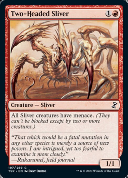 Two-Headed Sliver (Time Spiral Remastered) Near Mint Foil