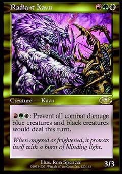 Radiant Kavu (Planeshift) Near Mint Japanese