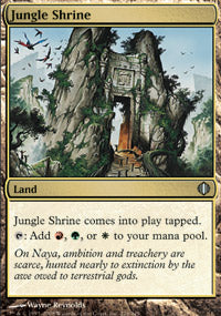 Jungle Shrine (Shards of Alara) Near Mint Spanish