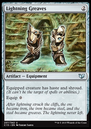 Lightning Greaves (Commander 2015) Near Mint