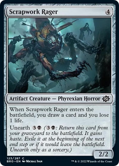 Scrapwork Rager (The Brothers' War) Near Mint Foil