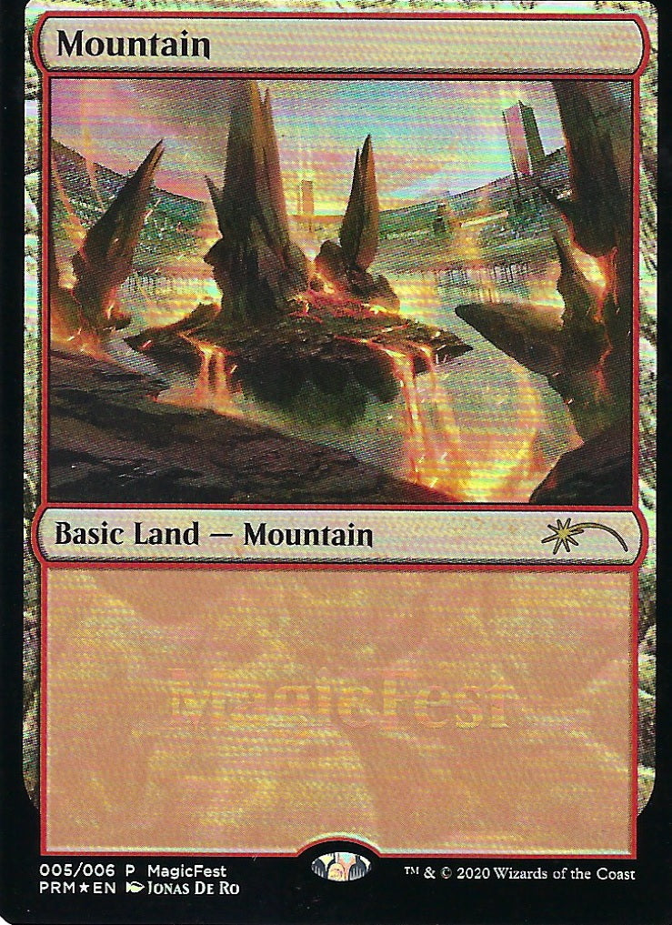 Mountain MagicFest 2020 (Promotional Cards) Near Mint Foil