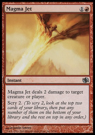 Magma Jet (Duel Decks: Jace vs Chandra) Light Play