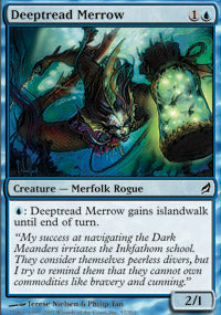 Deeptread Merrow (Lorwyn) Near Mint Foil