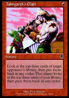 Tahngarth's Glare (Apocalypse) Light Play Foil
