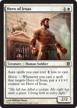 Hero of Iroas (Born of the Gods) Near Mint Foil
