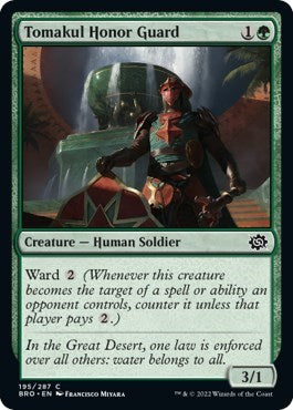Tomakul Honor Guard (The Brothers' War) Near Mint