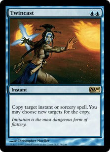 Twincast (Magic 2010 Core Set) Near Mint Foil