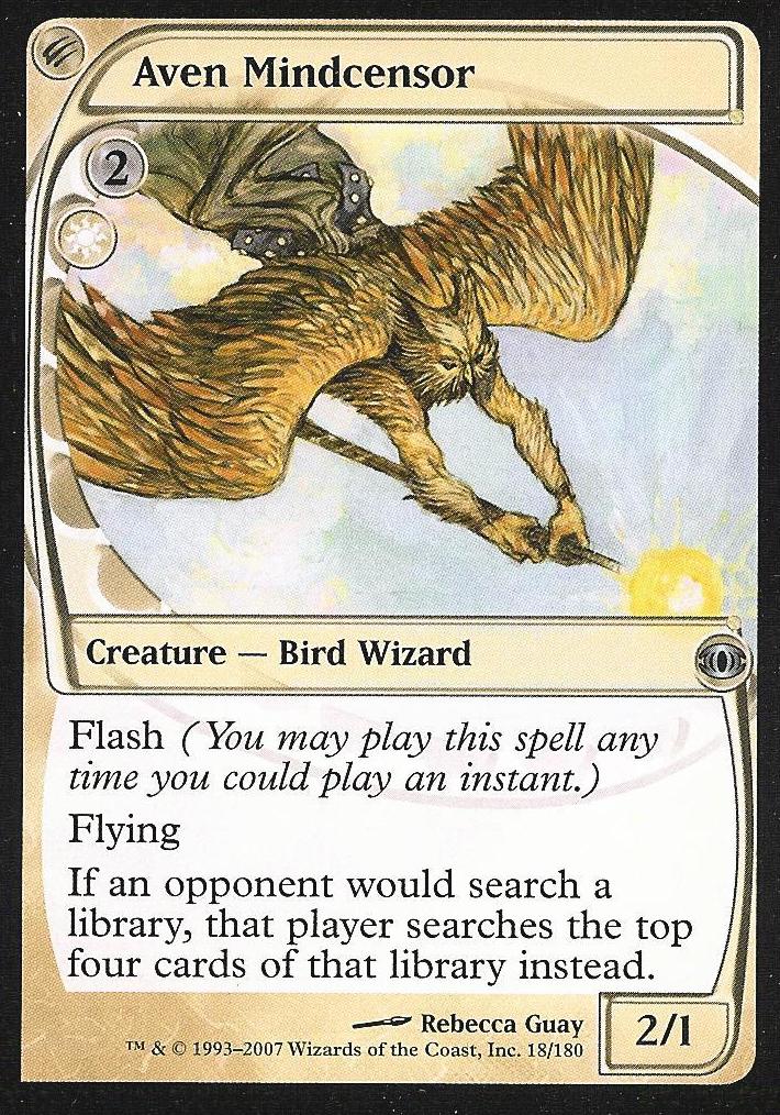 Aven Mindcensor (Futuresight) Near Mint Foil