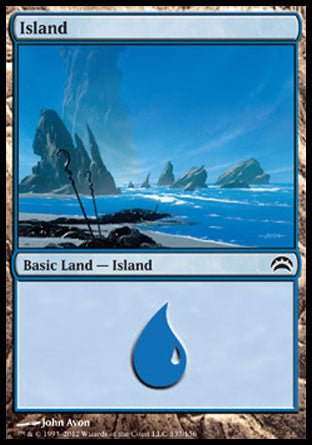 Island (137) (Planechase 2012) Near Mint
