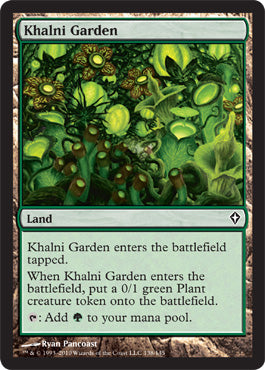 Khalni Garden (Worldwake) Near Mint