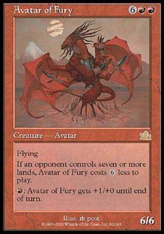 Avatar of Fury (Prophecy) Near Mint Foil