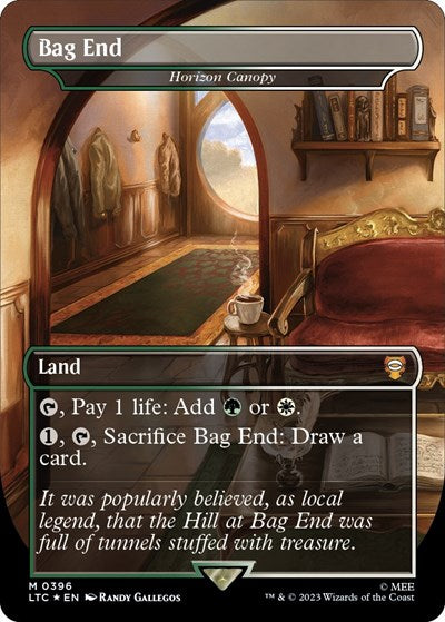 Bag End - Horizon Canopy (Surge Foil) (Commander: The Lord of the Rings: Tales of Middle-earth) Near Mint