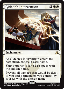 Gideon's Intervention (Amonkhet) Near Mint