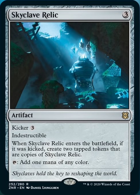 Skyclave Relic (Zendikar Rising) Near Mint Foil