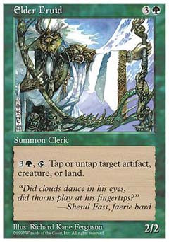 Elder Druid (5th Edition) Light Play