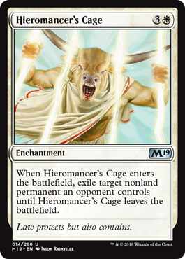 Hieromancer's Cage (Magic 2019 Core Set) Near Mint