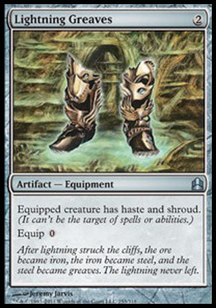 Lightning Greaves (Commander) Near Mint