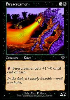 Firescreamer (Invasion) Near Mint Foil